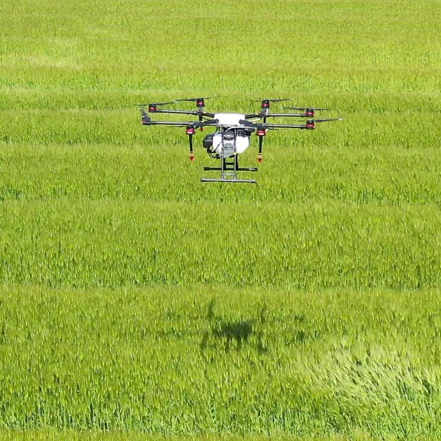 ドローン散布作業